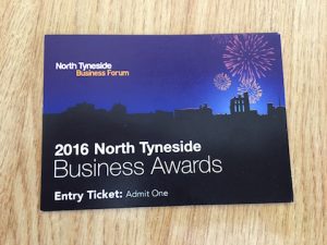 North Tyneside Business Awards ticket