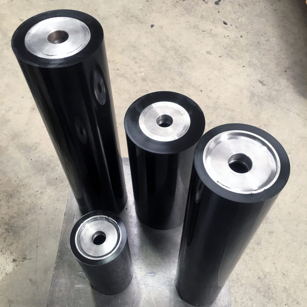 Polyurethane roller covering by Aquaseal Rubber