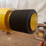 Rubber for offshore wind farms