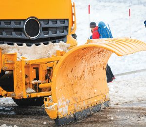 snow plough rubber blade