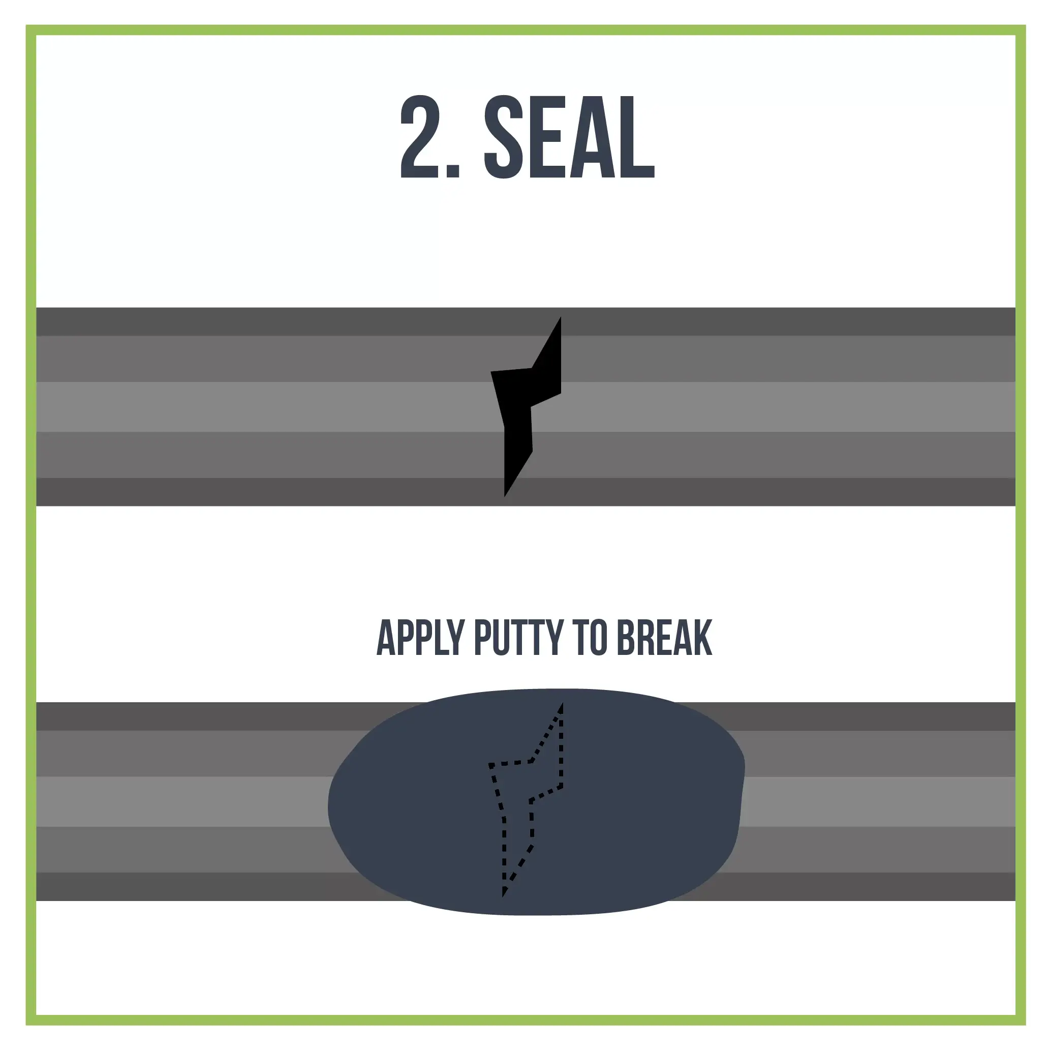 step 2 pipe repair kit