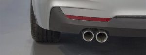 Car exhaust pipe