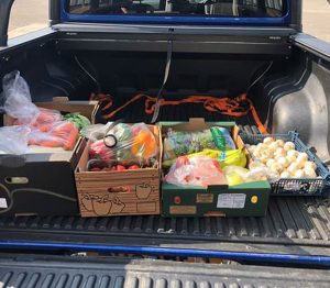 Fruit and veg donation