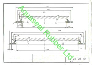 Dredger seal drawing